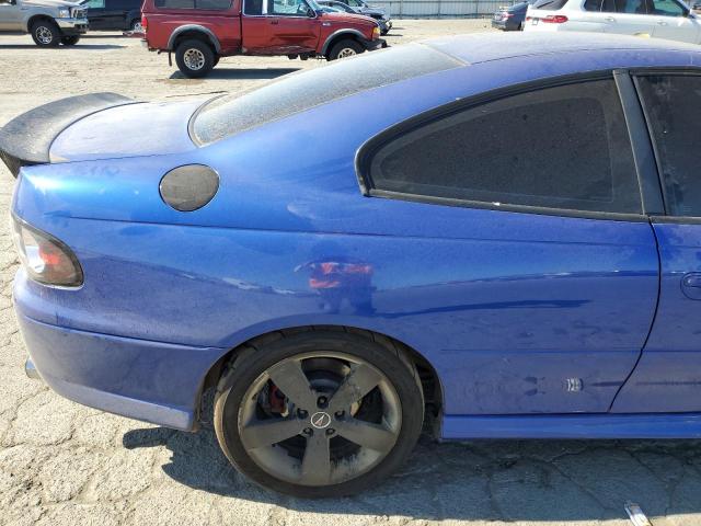 6G2VX12U06L821069 - 2006 PONTIAC GTO BLUE photo 10