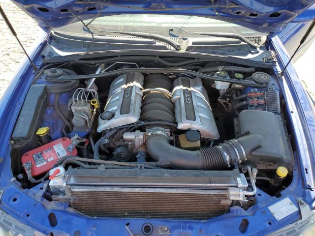 6G2VX12U06L821069 - 2006 PONTIAC GTO BLUE photo 11