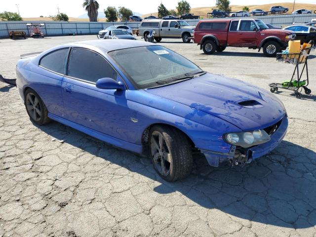 6G2VX12U06L821069 - 2006 PONTIAC GTO BLUE photo 4