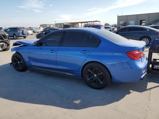 WBA8B3C33HK777578 - 2017 BMW 340 I BLUE photo 2