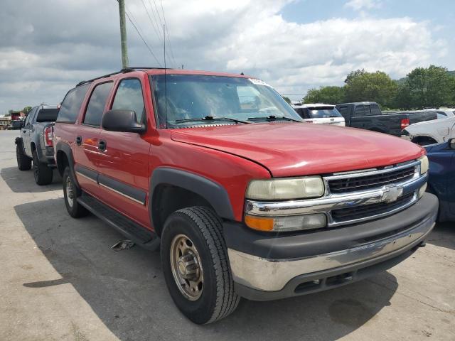 3GNGK26G12G294779 - 2002 CHEVROLET SUBURBAN K2500 RED photo 4