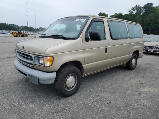 1FMRE1120YHA30896 - 2000 FORD ECONOLINE E150 WAGON GOLD photo 1