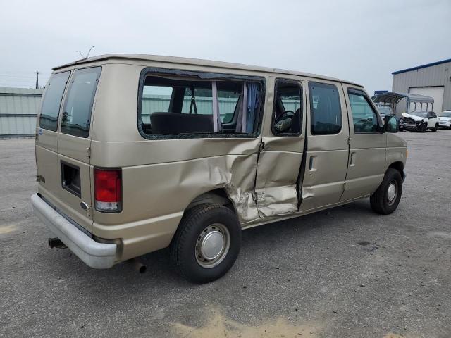 1FMRE1120YHA30896 - 2000 FORD ECONOLINE E150 WAGON GOLD photo 3