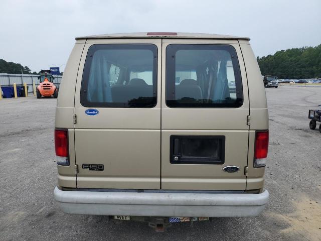 1FMRE1120YHA30896 - 2000 FORD ECONOLINE E150 WAGON GOLD photo 6