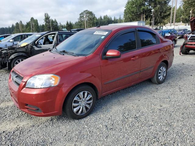 KL1TD5DE9AB079301 - 2010 CHEVROLET AVEO LS 红色 照片 1