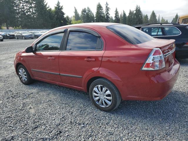 KL1TD5DE9AB079301 - 2010 CHEVROLET AVEO LS 红色 照片 2