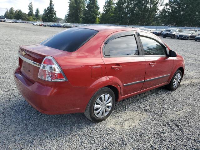 KL1TD5DE9AB079301 - 2010 CHEVROLET AVEO LS 红色 照片 3