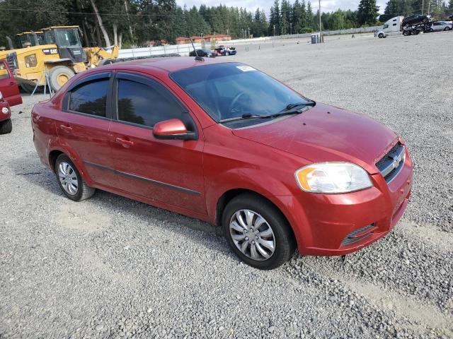 KL1TD5DE9AB079301 - 2010 CHEVROLET AVEO LS 红色 照片 4