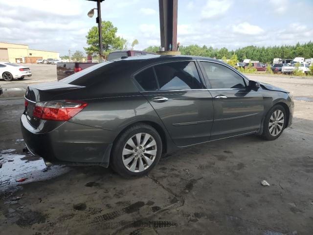 1HGCR3F81EA022304 - 2014 HONDA ACCORD EXL GRAY photo 3