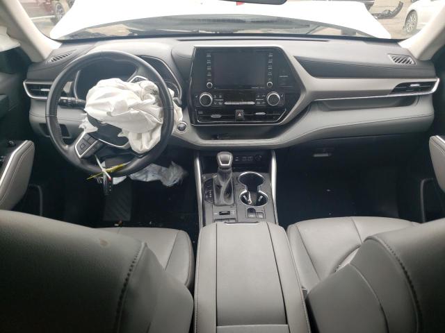 5TDGZRBH0NS589020 - 2022 TOYOTA HIGHLANDER XLE Սպիտակ լուսանկար 8