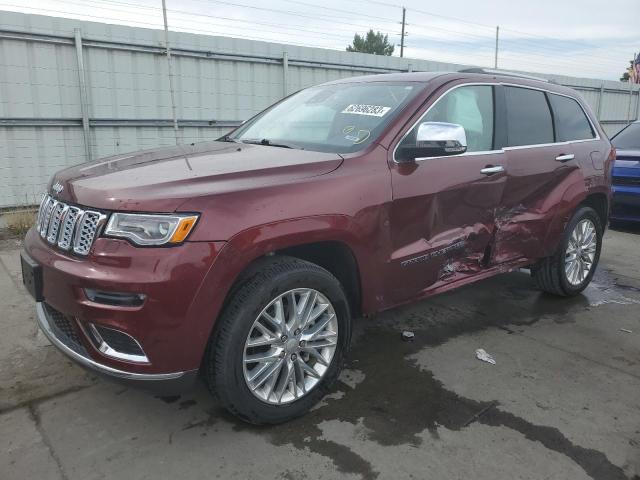 1C4RJFJG6JC157115 - 2018 JEEP GRAND CHER SUMMIT ბურგუნდია ფოტო 1