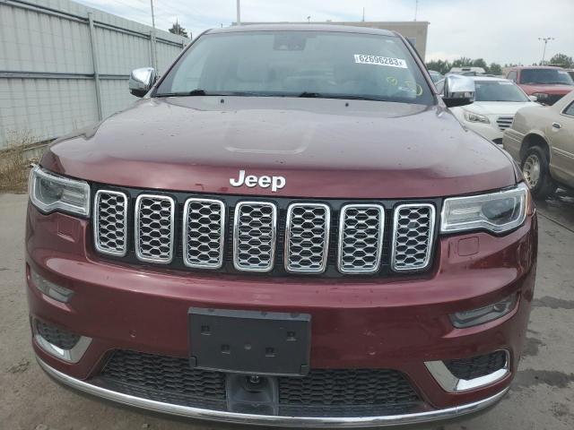 1C4RJFJG6JC157115 - 2018 JEEP GRAND CHER SUMMIT ბურგუნდია ფოტო 5