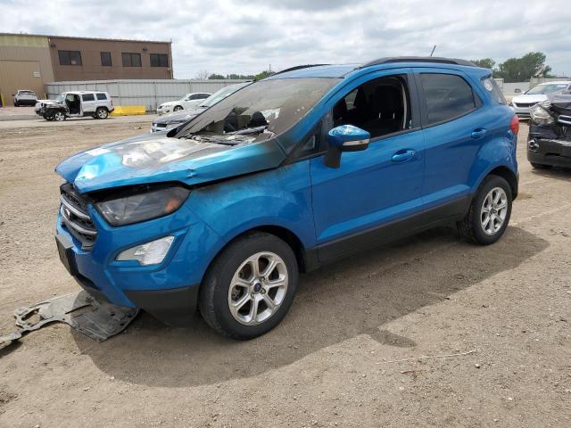 MAJ3S2GE0LC365176 - 2020 FORD ECOSPORT SE BLUE photo 1