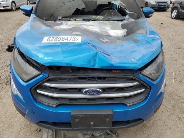 MAJ3S2GE0LC365176 - 2020 FORD ECOSPORT SE BLUE photo 11