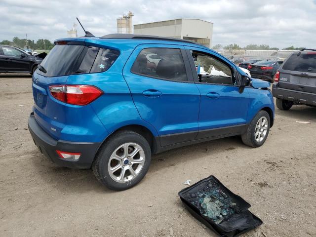 MAJ3S2GE0LC365176 - 2020 FORD ECOSPORT SE BLUE photo 3