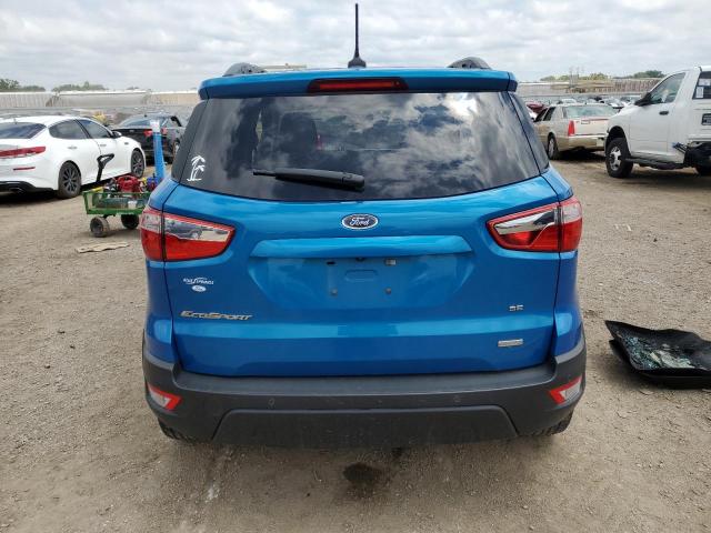 MAJ3S2GE0LC365176 - 2020 FORD ECOSPORT SE BLUE photo 6