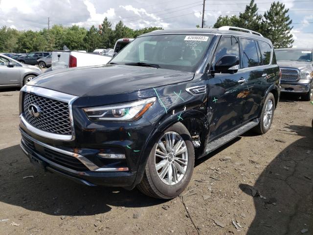 JN8AZ2NE6K9236746 - 2019 INFINITI QX80 LUXE BLACK photo 1