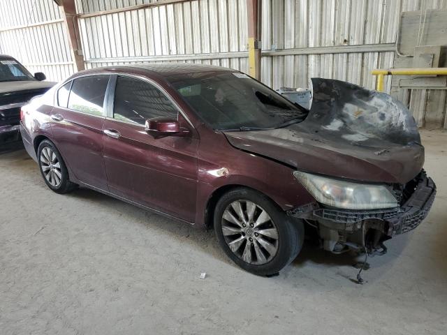 1HGCR2F86DA196054 - 2013 HONDA ACCORD EXL MAROON photo 4