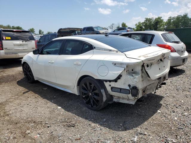 1N4AA6AV0KC382200 - 2019 NISSAN MAXIMA S WHITE photo 2