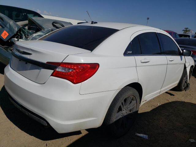 1C3CCBAB1DN671707 - 2013 CHRYSLER 200 LX WHITE photo 3