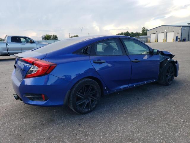 2HGFC2F80MH516307 - 2021 HONDA CIVIC SPORT BLUE photo 3