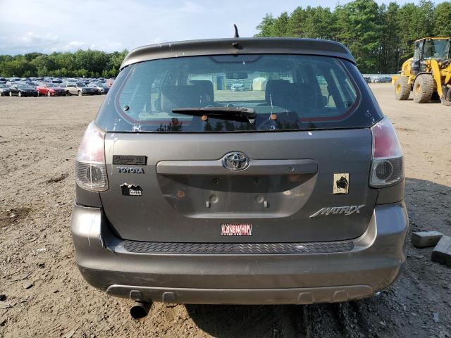 2T1KR32E18C692330 - 2008 TOYOTA COROLLA MA XR GRAY photo 6