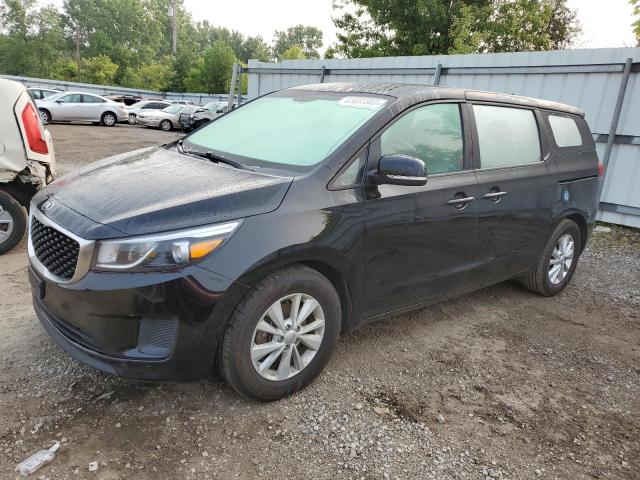 KNDMA5C18G6138716 - 2016 KIA SEDONA L BLACK photo 1