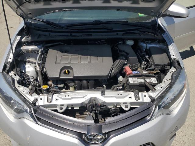 2T1BURHEXGC558830 - 2016 TOYOTA COROLLA L SILVER photo 11