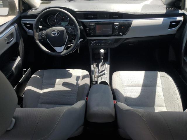 2T1BURHEXGC558830 - 2016 TOYOTA COROLLA L SILVER photo 8