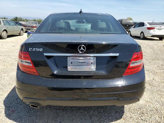 WDDGF4HBXCA713731 - 2012 MERCEDES-BENZ C 250 BLACK photo 6