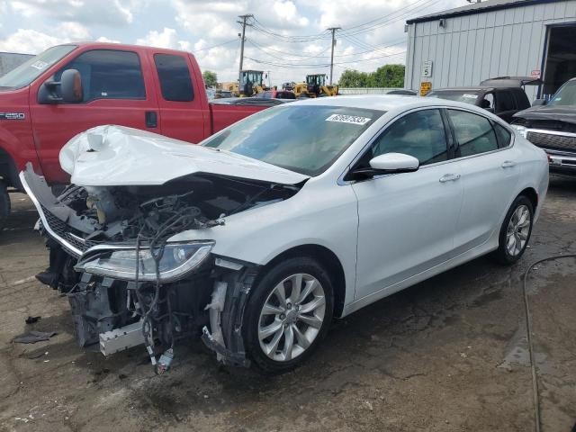 1C3CCCCG7FN567630 - 2015 CHRYSLER 200 C WHITE photo 1