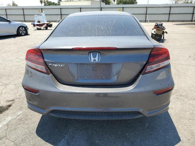 2HGFG3B85FH523160 - 2015 HONDA CIVIC EX GRAY photo 6