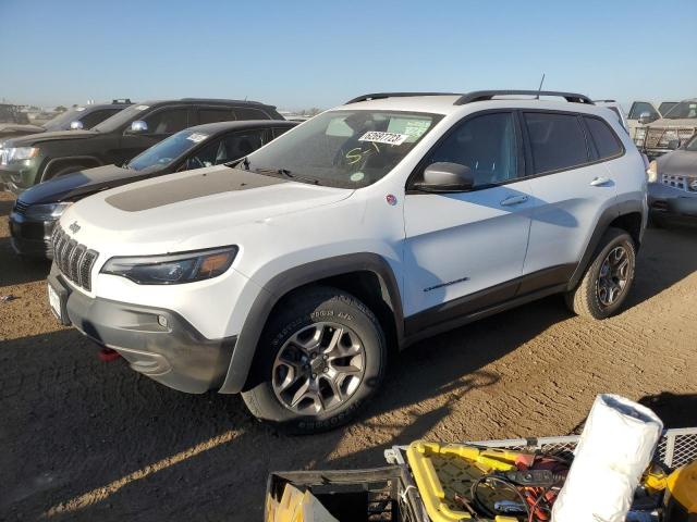 1C4PJMBX5LD562535 - 2020 JEEP CHEROKEE TRAILHAWK WHITE photo 1