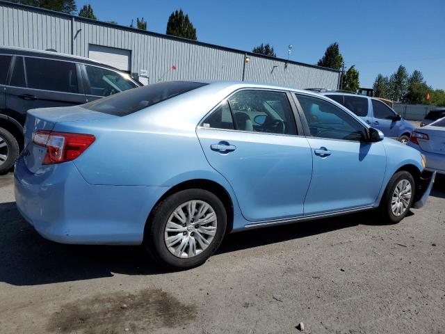 4T1BF1FK8CU523054 - 2012 TOYOTA CAMRY BASE BLUE photo 3