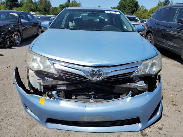 4T1BF1FK8CU523054 - 2012 TOYOTA CAMRY BASE BLUE photo 5