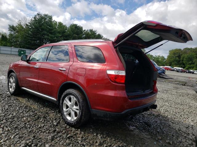 1C4SDJDTXDC608703 - 2013 DODGE DURANGO CREW RED photo 2