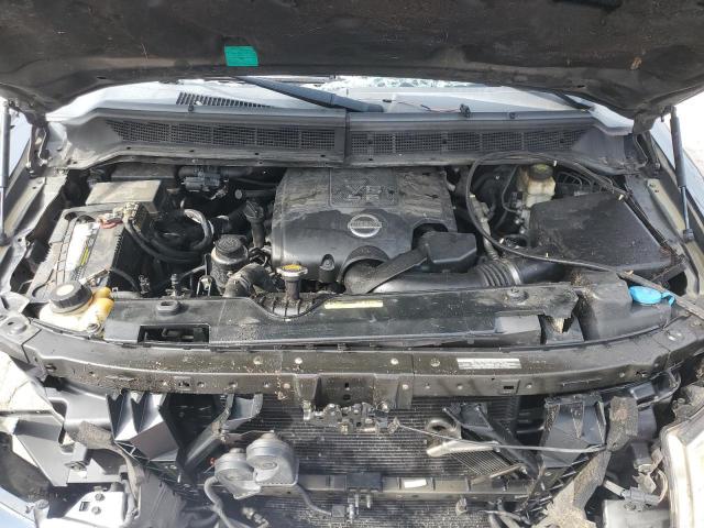 1N6BA0ED2FN512157 - 2015 NISSAN TITAN S BLUE photo 11