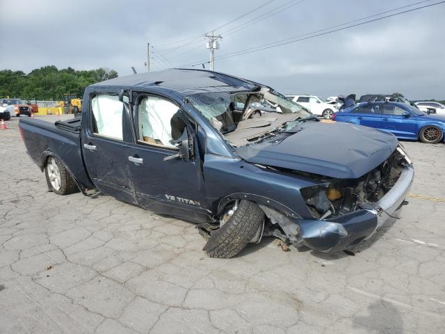 1N6BA0ED2FN512157 - 2015 NISSAN TITAN S BLUE photo 4