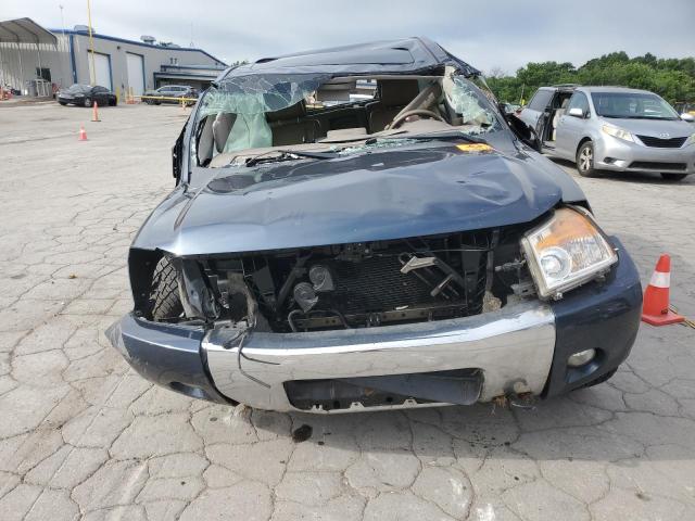 1N6BA0ED2FN512157 - 2015 NISSAN TITAN S BLUE photo 5