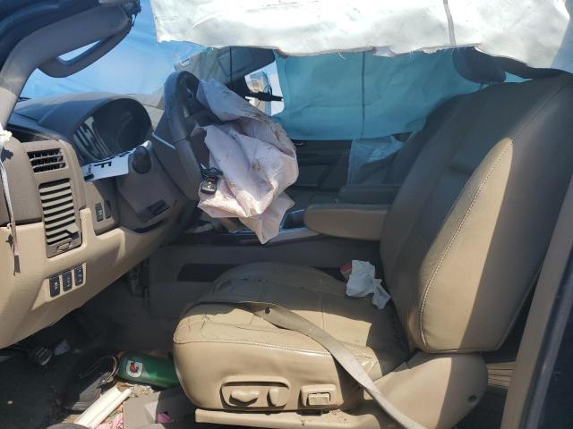 1N6BA0ED2FN512157 - 2015 NISSAN TITAN S BLUE photo 7