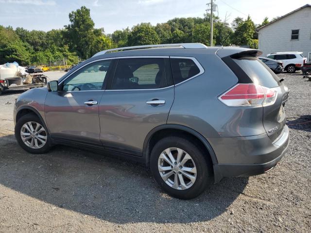 KNMAT2MV8GP650421 - 2016 NISSAN ROGUE S GRAY photo 2