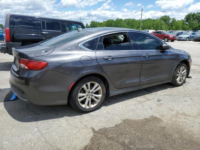 1C3CCCAB1GN128237 - 2016 CHRYSLER 200 LIMITED GRAY photo 3