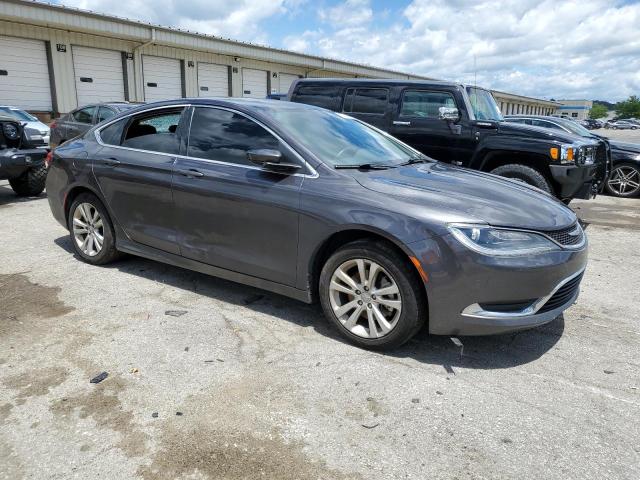 1C3CCCAB1GN128237 - 2016 CHRYSLER 200 LIMITED GRAY photo 4