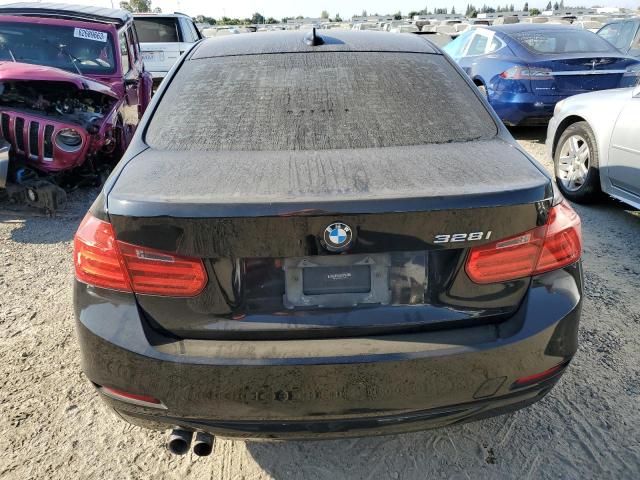 WBA3C1C53EK116058 - 2014 BMW 328I I SULEV BLACK photo 6