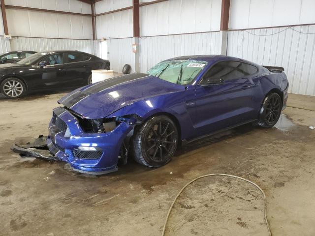 1FA6P8JZ4G5521176 - 2016 FORD MUSTANG SHELBY GT350 BLUE photo 1