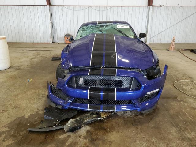 1FA6P8JZ4G5521176 - 2016 FORD MUSTANG SHELBY GT350 BLUE photo 5