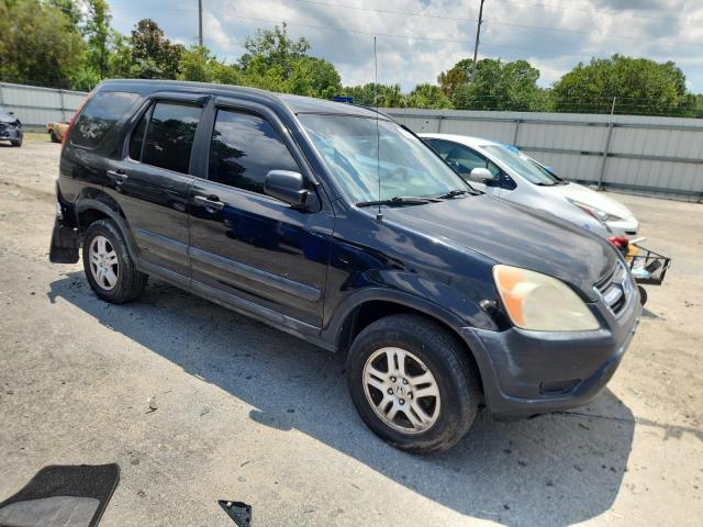 SHSRD788X4U214895 - 2004 HONDA CR-V EX BLACK photo 4
