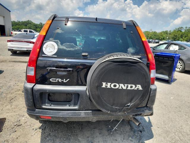 SHSRD788X4U214895 - 2004 HONDA CR-V EX BLACK photo 6