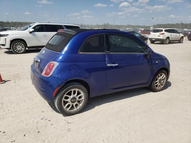 3C3CFFDR1CT385071 - 2012 FIAT 500 POP BLUE photo 3