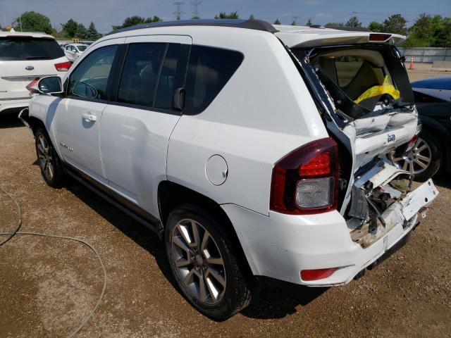 1C4NJDEB6GD550228 - 2016 JEEP COMPASS LATITUDE WHITE photo 2